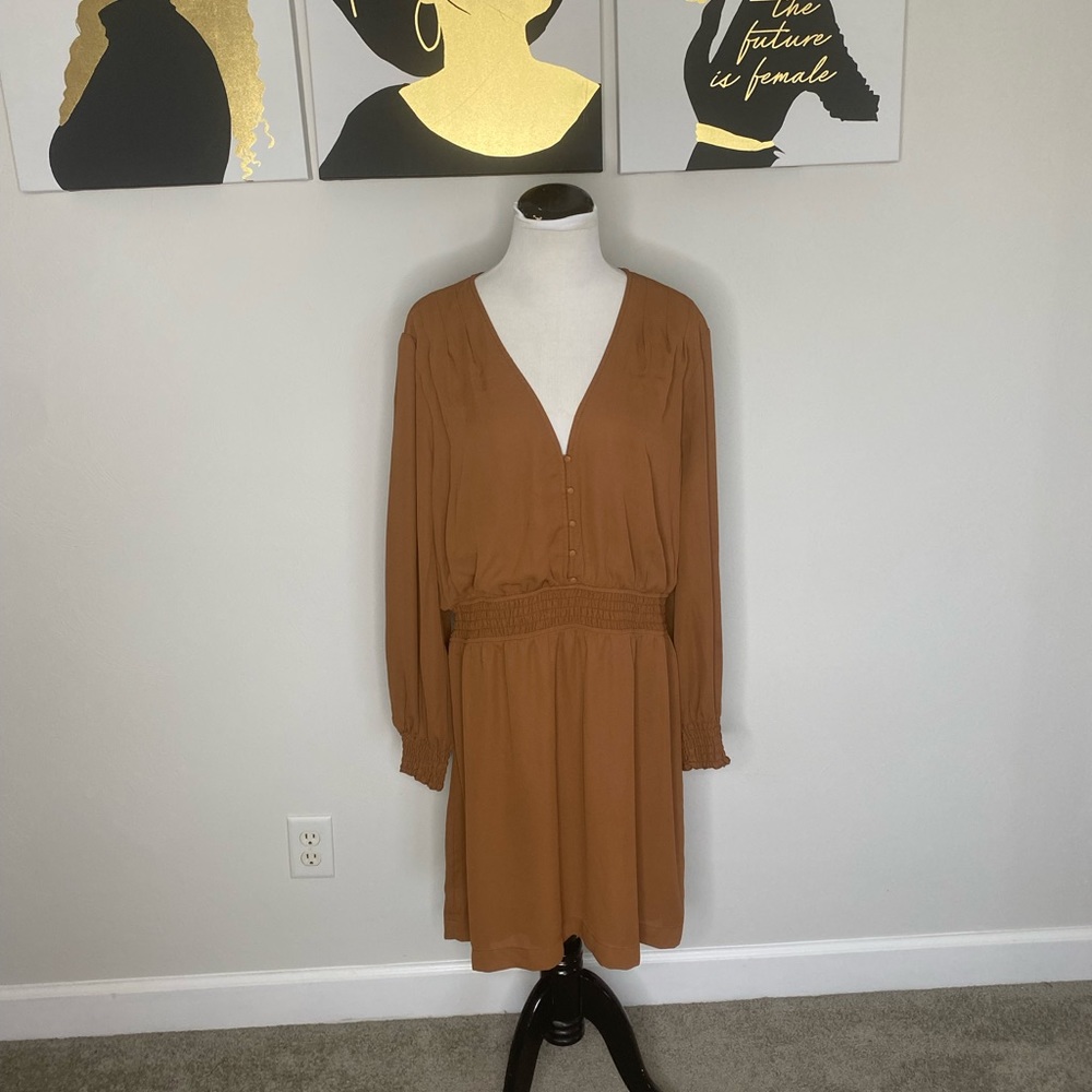 Bella Tilly. X Bar III Brown Dress